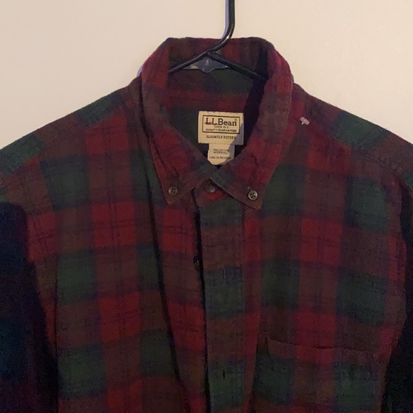 L.L. Bean flannel sz M - Picture 3 of 5